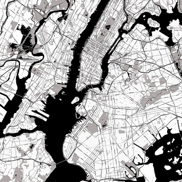 New York Toner Map