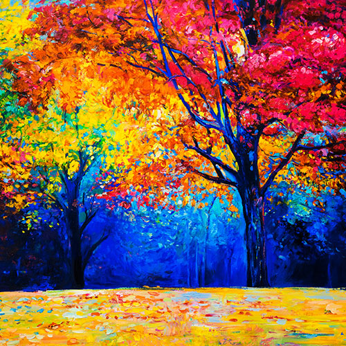 Oil Painting Autumn